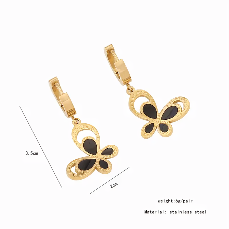 Bling Butterfly Earings - Oraish Store