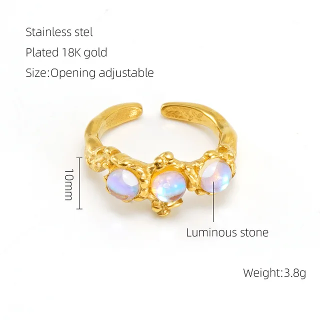 Vintage Moonstone Ring - Oraish Store