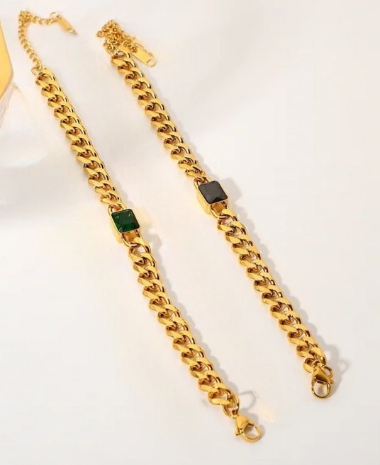 Cuban link chain Bracelet - Oraish Store