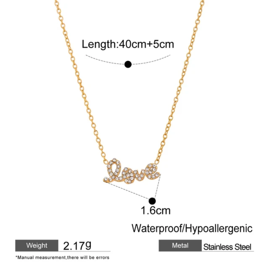Love Vibes Pendant Necklace