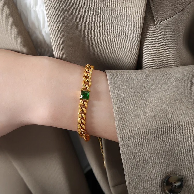 Cuban link chain Bracelet - Oraish Store
