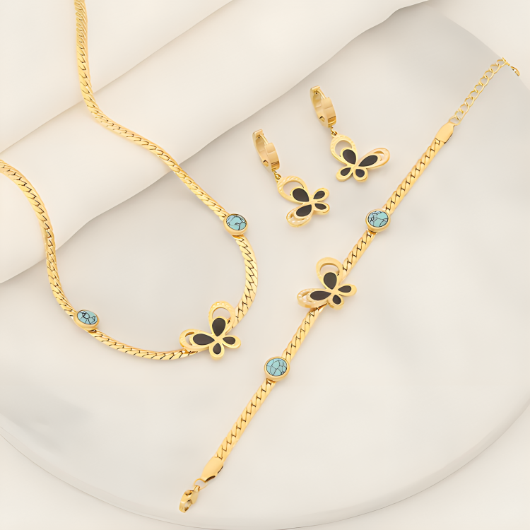 Bling Butterfly Earings - Oraish Store