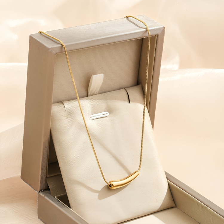 Clavicle Snake Bone Chain Necklace (Golden) - Oraish Store