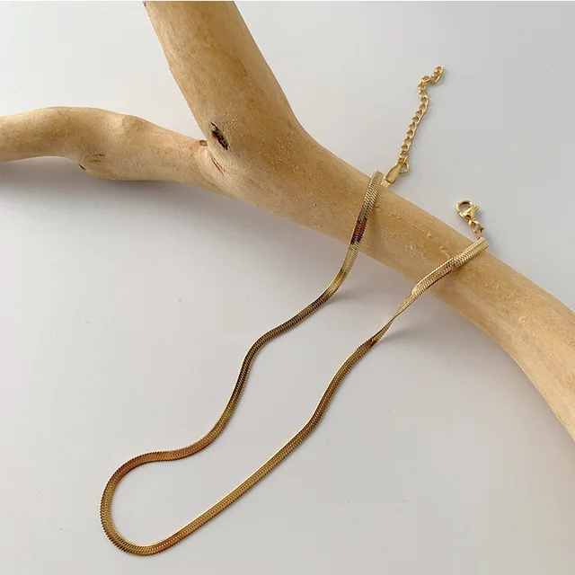 Snake Chain Necklace - Oraish Store