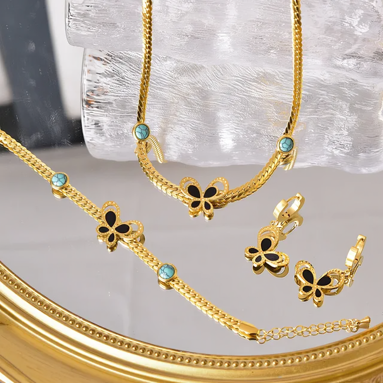 Bling Butterfly Earings - Oraish Store