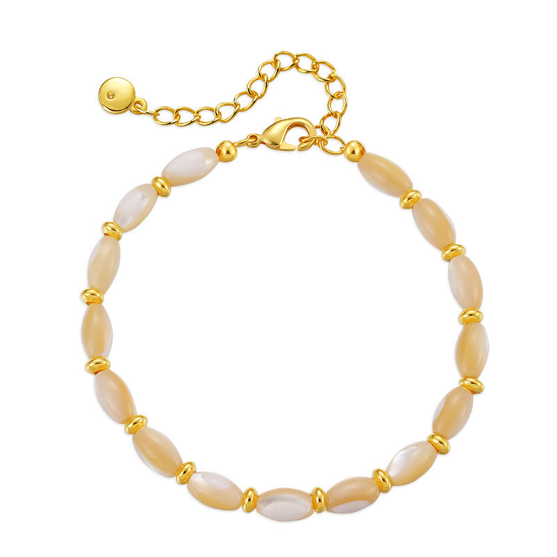 Natural Shell Beads  Bracelet