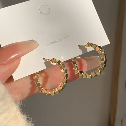 Golden Metal Hoop - Oraish Store