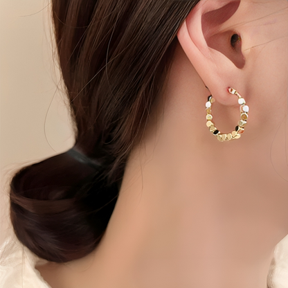 Golden Metal Hoop - Oraish Store