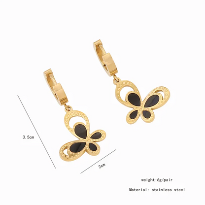 Bling Butterfly Earings - Oraish Store
