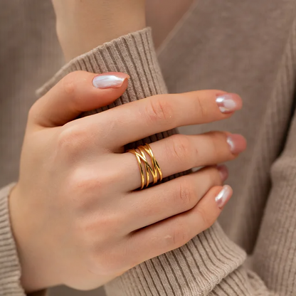 Multi layer Ring - Oraish Store
