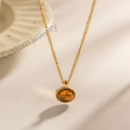 Tiger Eye Necklace - Oraish Store