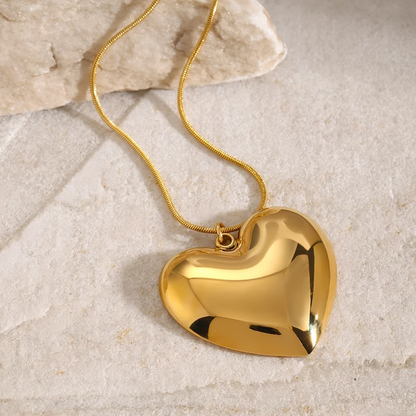 Chunky Heart Pendant - Oraish Store