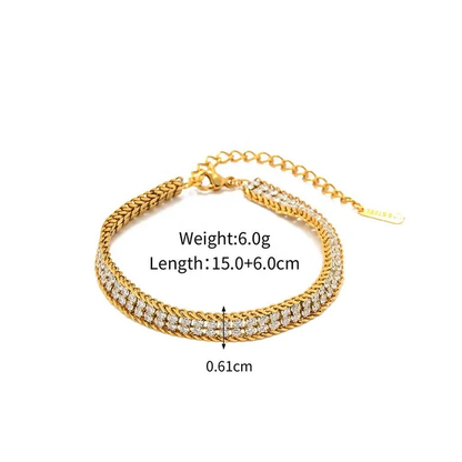 Tennis chain Bracelet - Oraish Store
