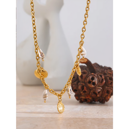 Shell Charm Pendant Necklace - Oraish Store