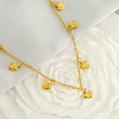 Tassel Heart Necklace - Oraish Store