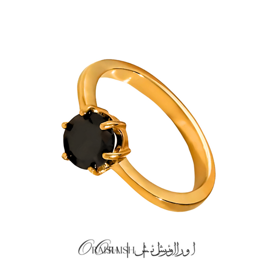 Black stone Ring
