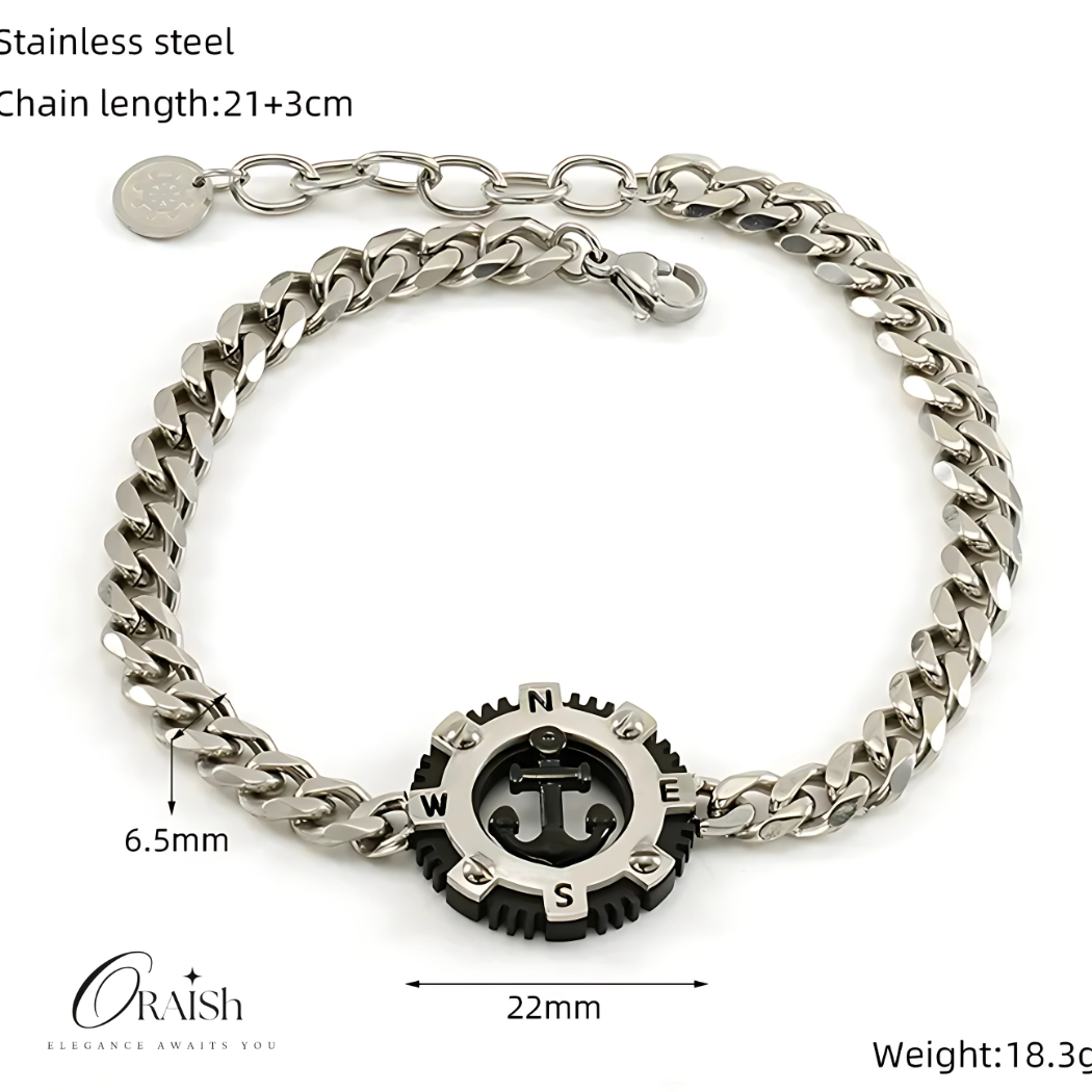 Pirate Curb Bracelet - Oraish Store