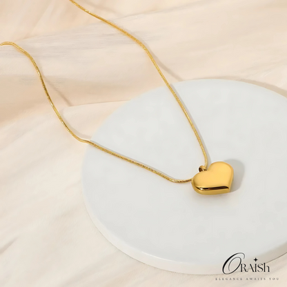 Heart Drop Necklace - Oraish Store