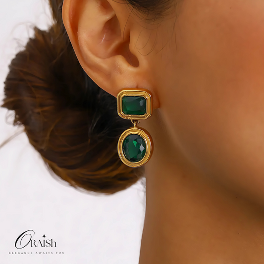 Esmeralda Hoops - Oraish Store