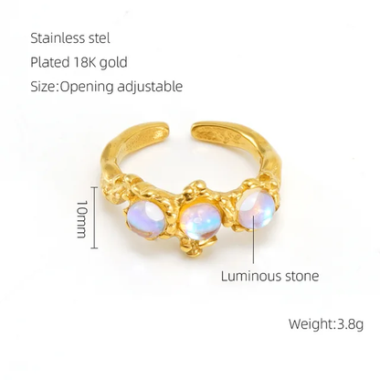Vintage Moonstone Ring - Oraish Store
