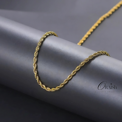 Nautical Rope Chain - Oraish Store
