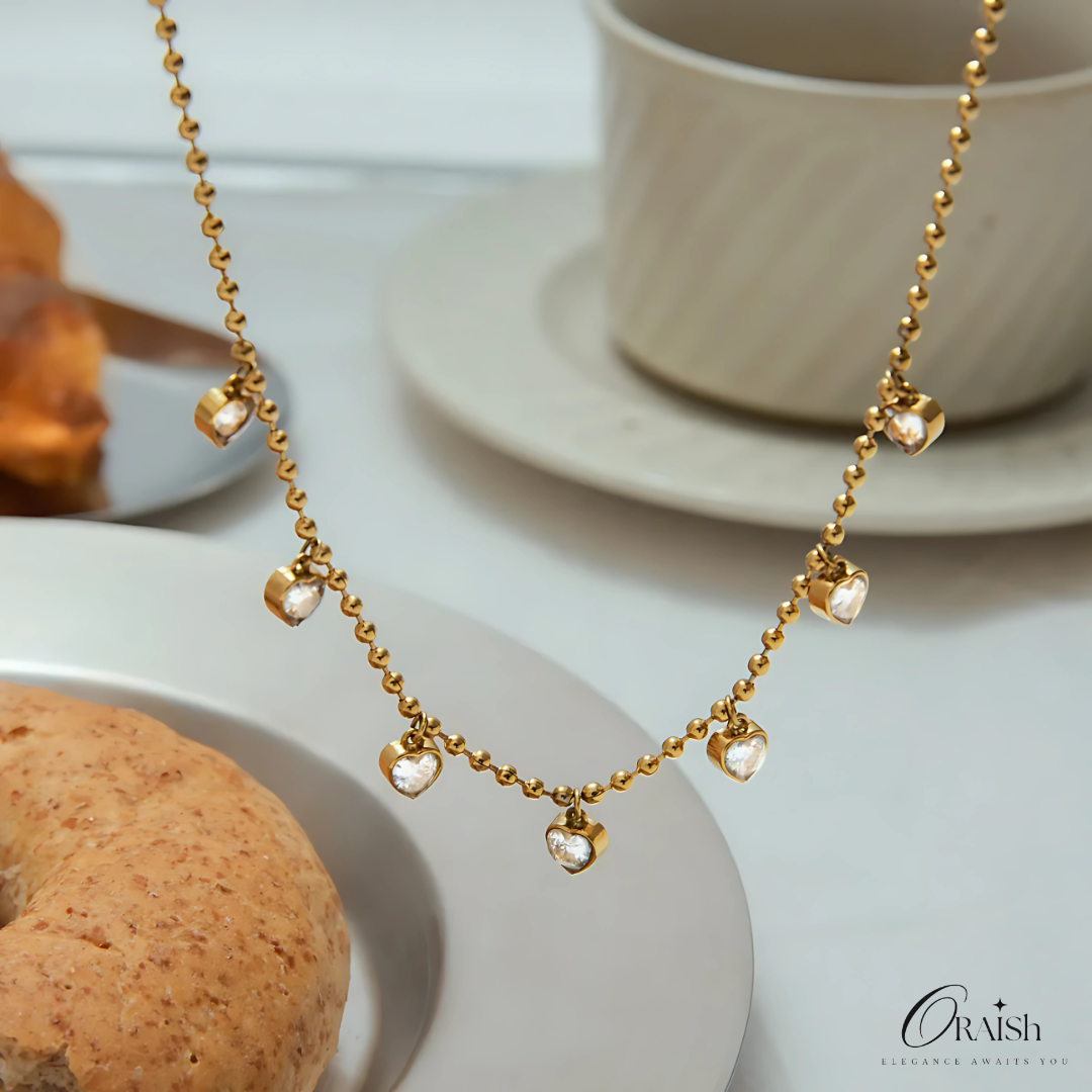 Gleam Heart Necklace - Oraish Store