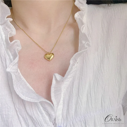 Heart Drop Necklace - Oraish Store