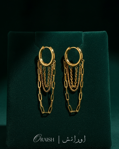 Tassel chain Earrings