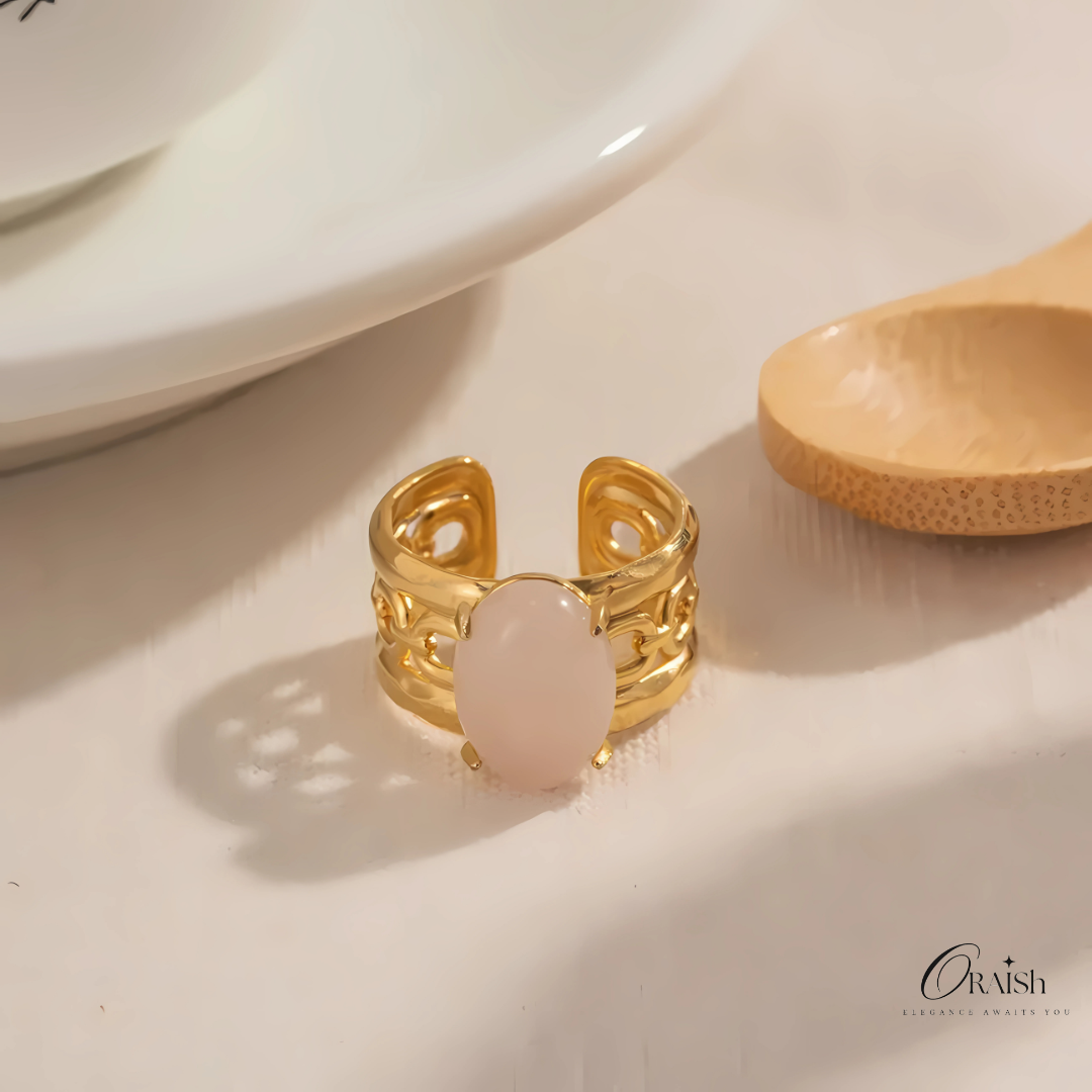 Crystal Bloom Ring - Oraish Store