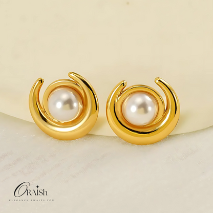 Classic Pearl Earrings - Oraish Store