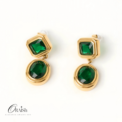 Esmeralda Hoops - Oraish Store