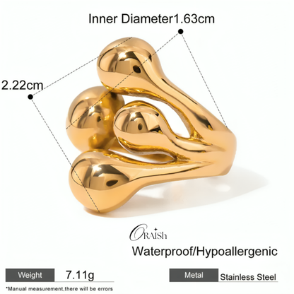 Bubble Dome Ring - Oraish Store