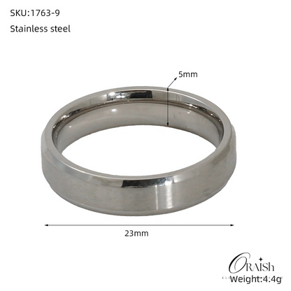 Silver Band Ring - Oraish Store
