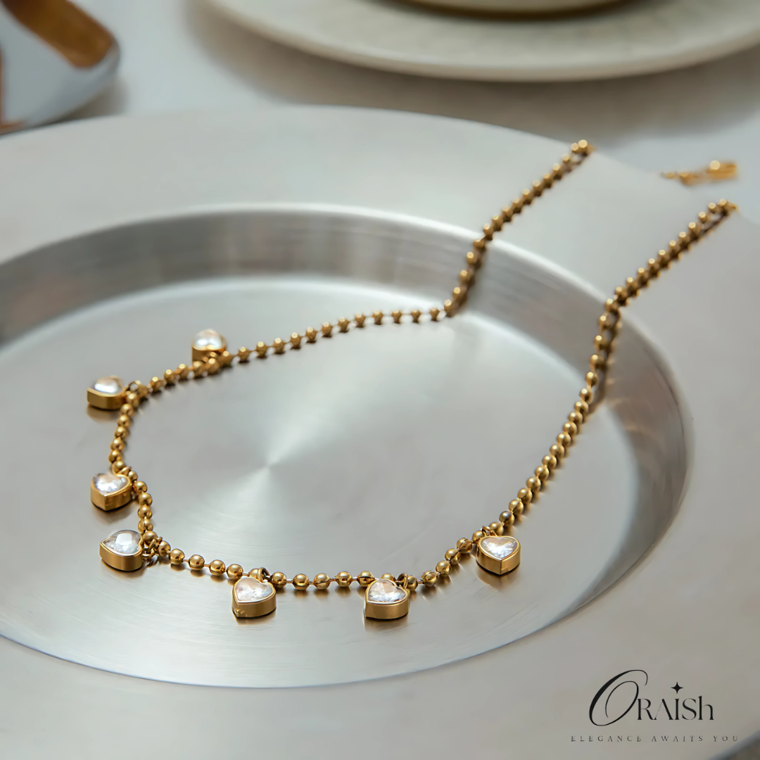 Gleam Heart Necklace - Oraish Store