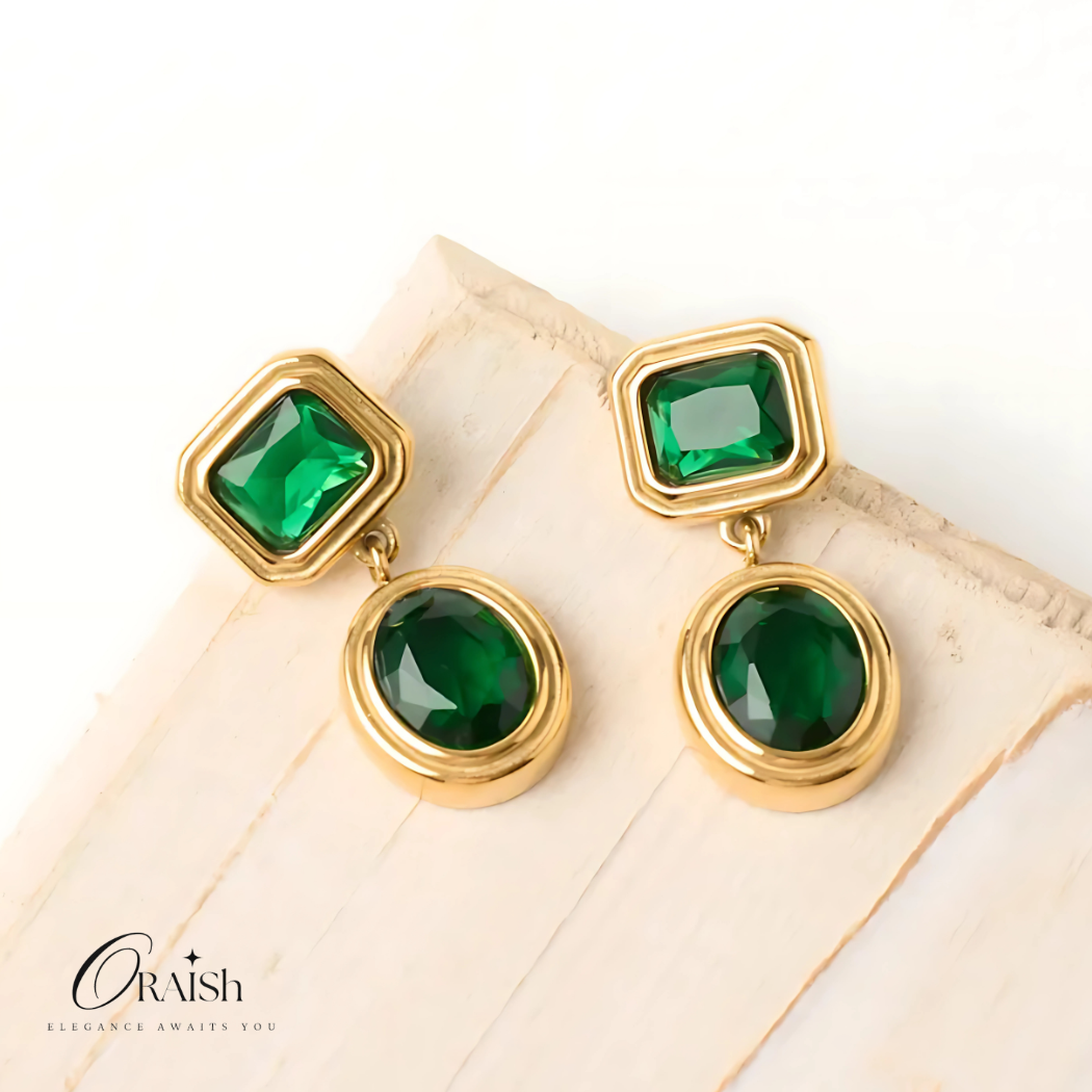 Esmeralda Hoops - Oraish Store