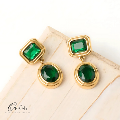 Esmeralda Hoops - Oraish Store
