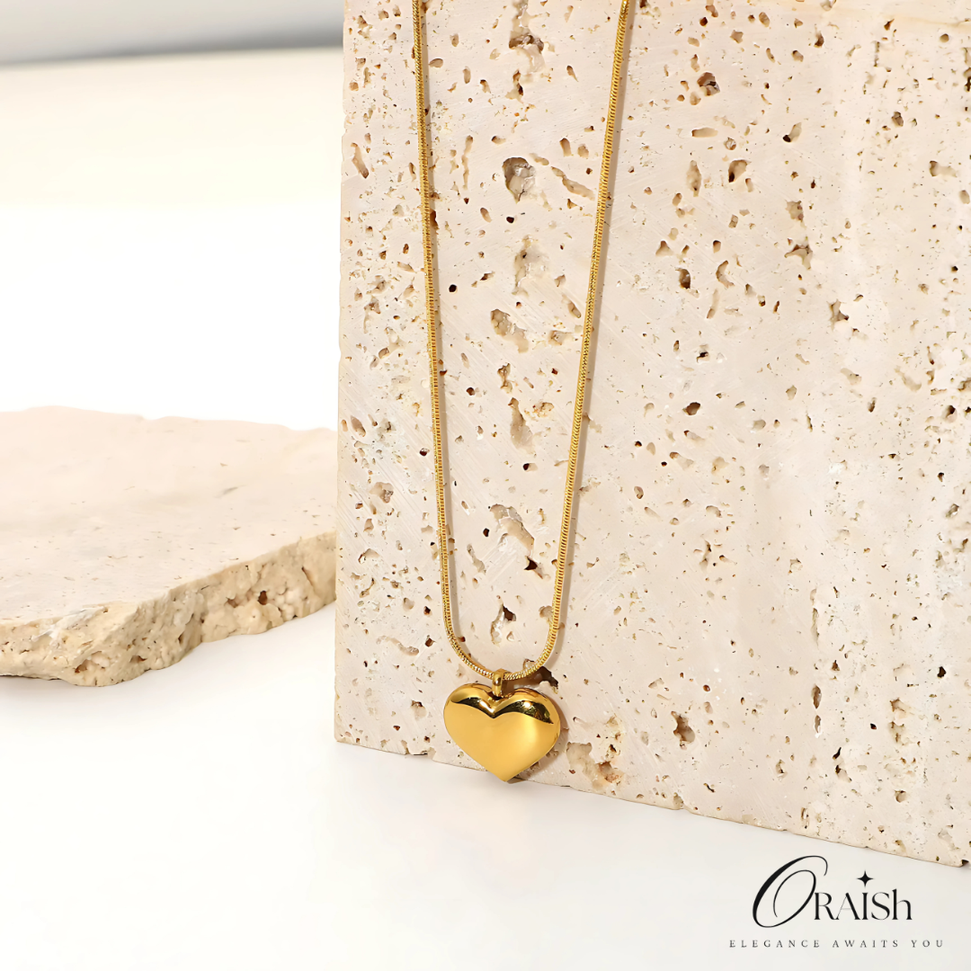 Heart Drop Necklace - Oraish Store