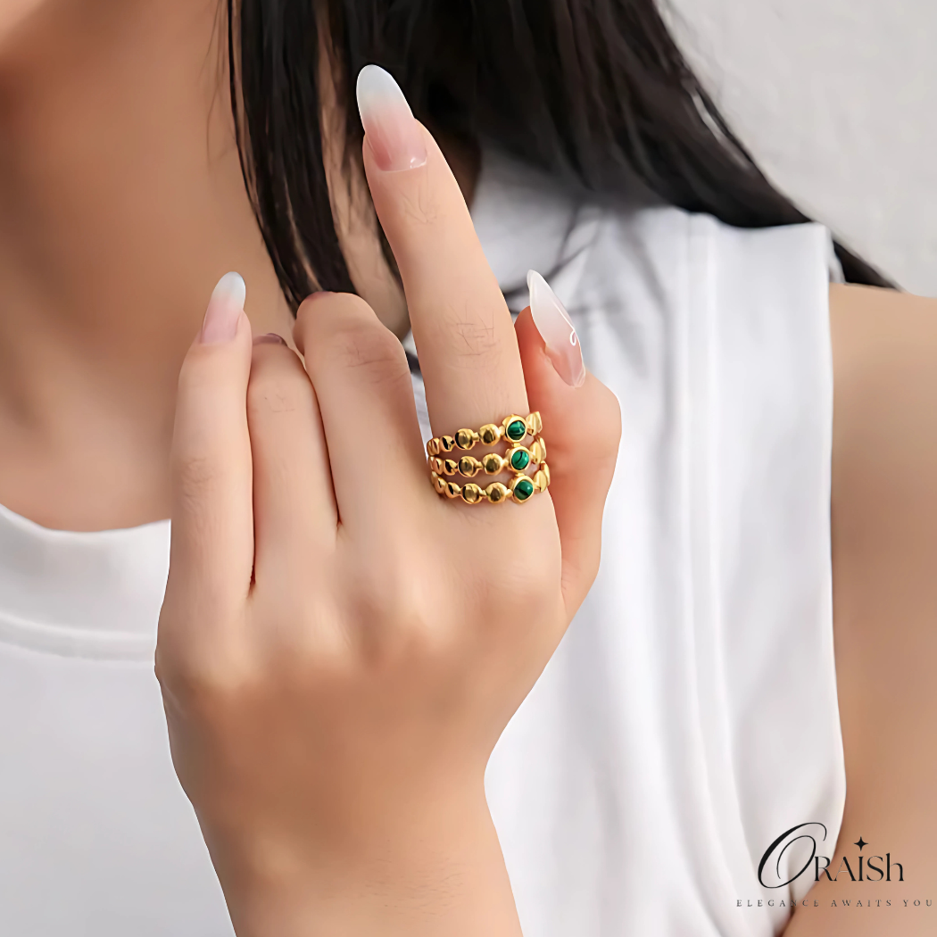 Emerald Ring - Oraish Store
