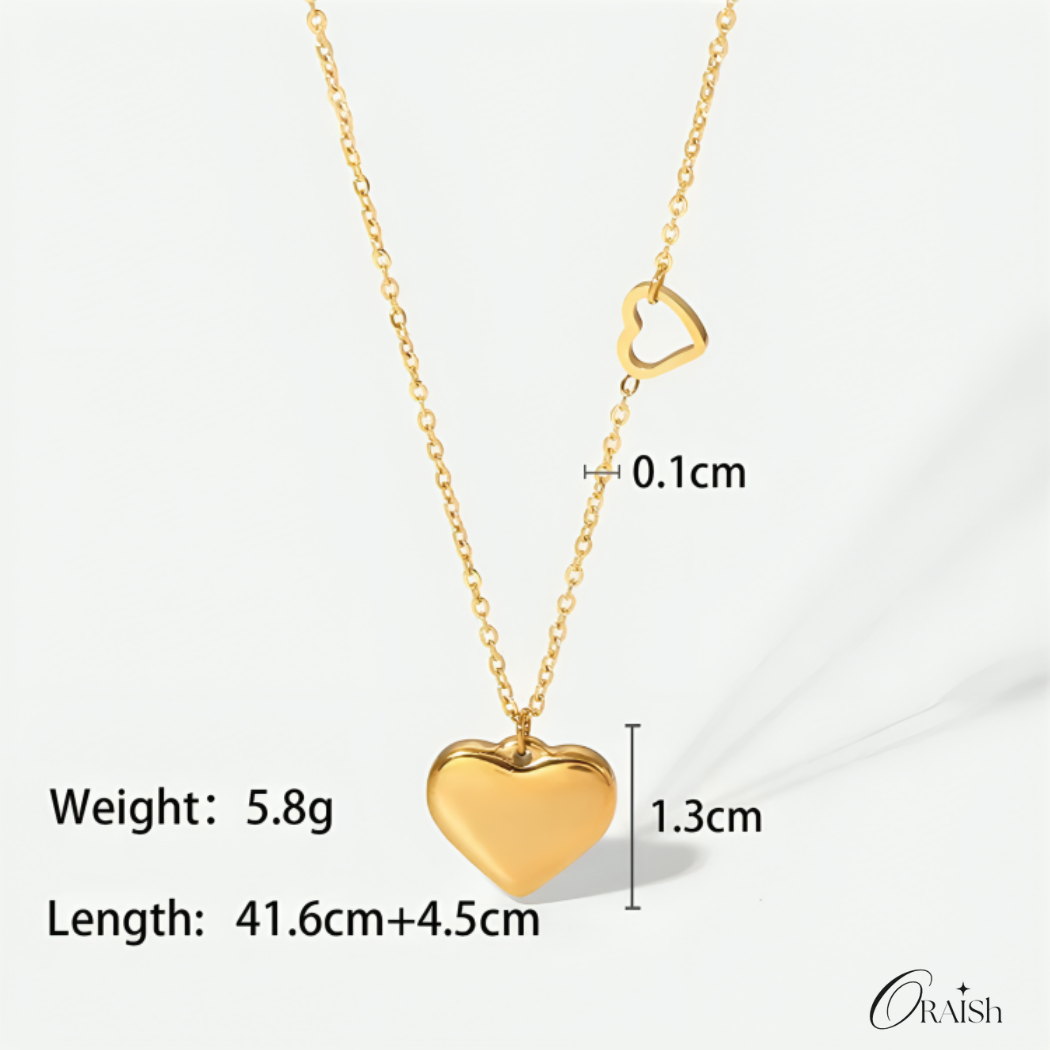 Love Heart Necklace - Oraish Store