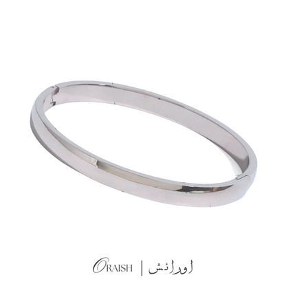 Clasp Bangle (silver)