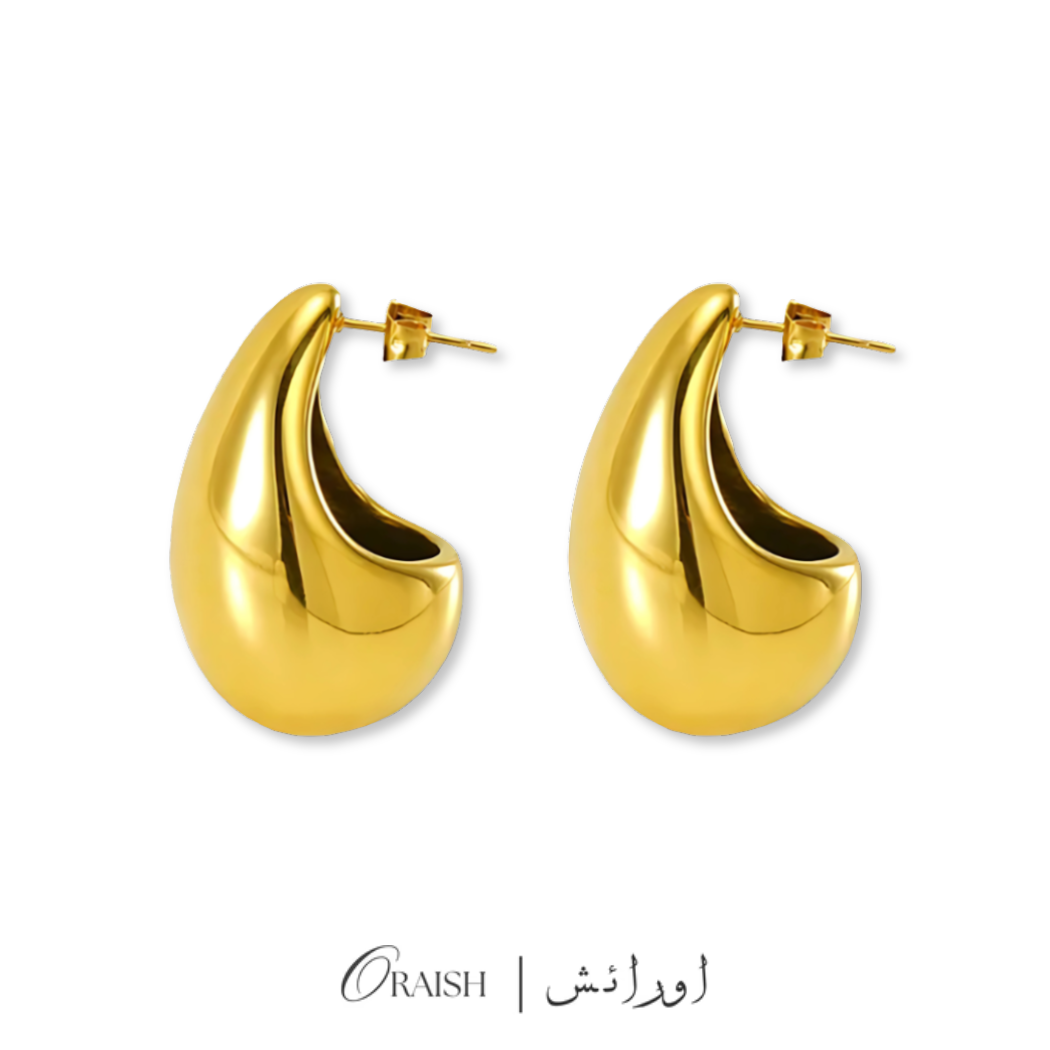 Golden Drop Earrings