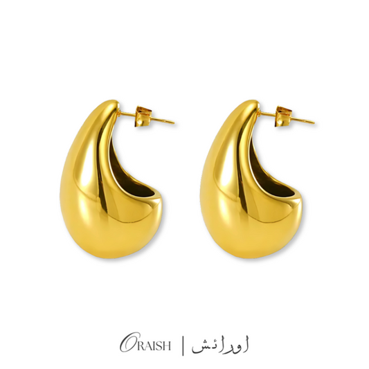 Golden Drop Earrings