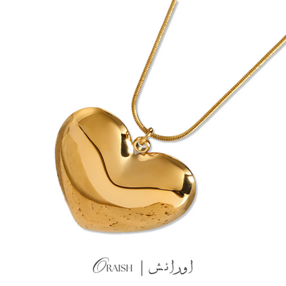 Chunky Heart Pendant