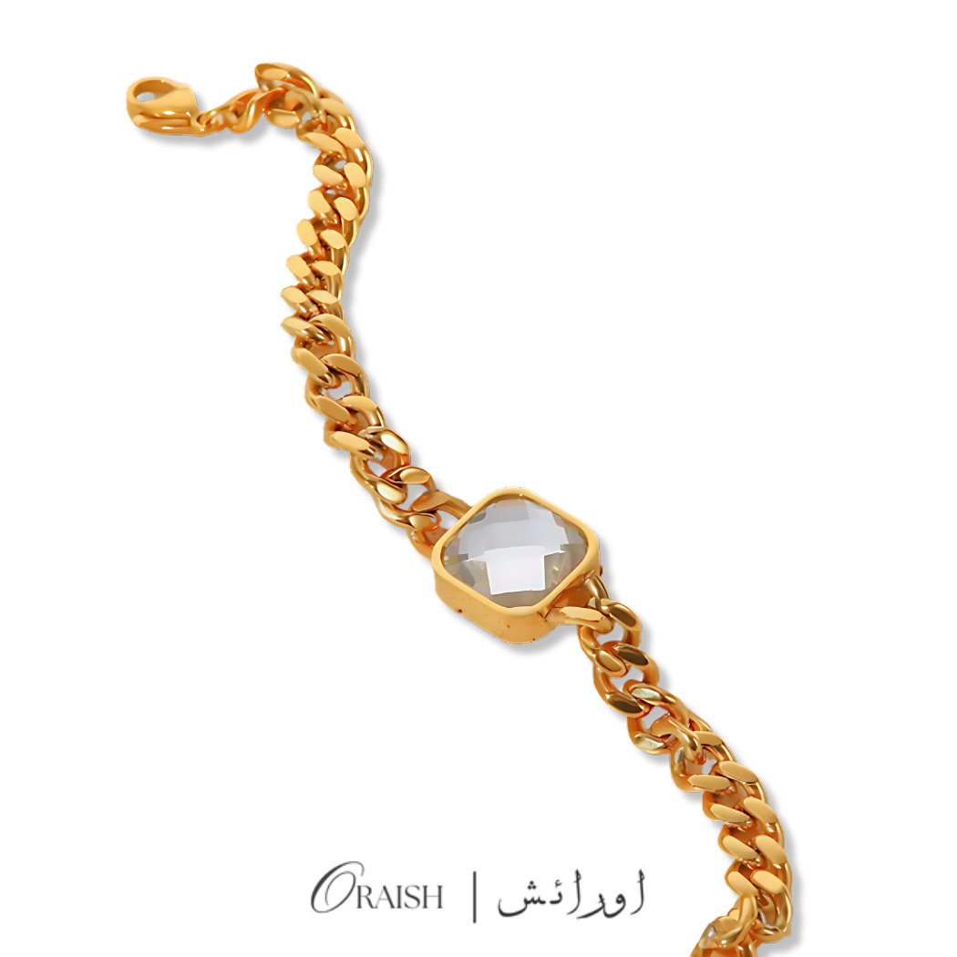 Portia Cuban Bracelet