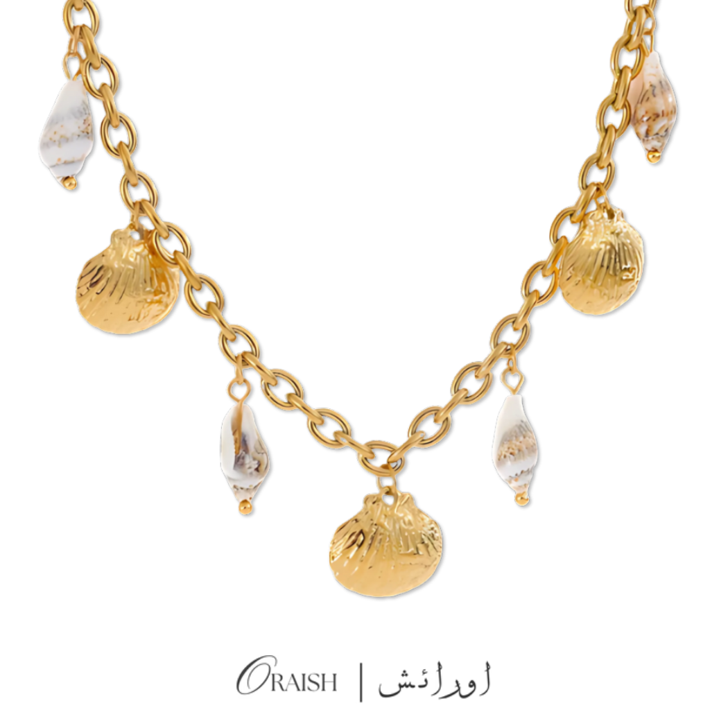 Shell Charm Pendant Necklace