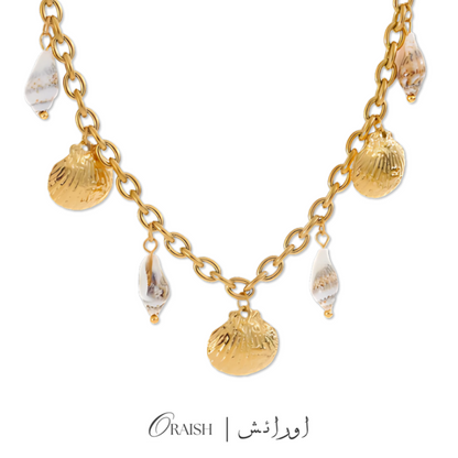 Shell Charm Pendant Necklace