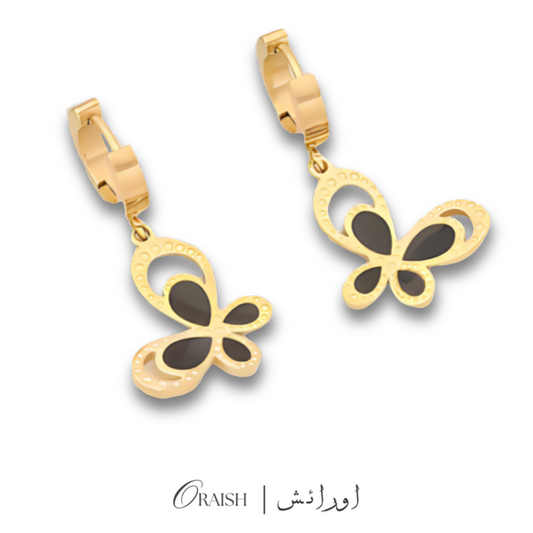 Bling Butterfly Earings