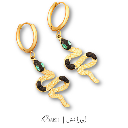 Punk Snake Earrings