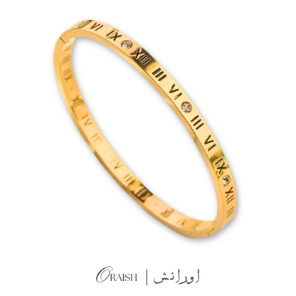 Roman numerals Bangle