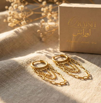 Tassel chain Earrings